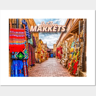 Outdoor Markets in Santa Fe Posters and Art